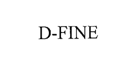 D-FINE trademark