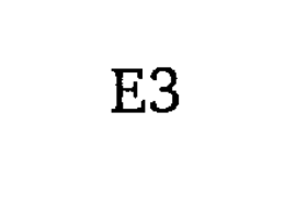 E3 trademark