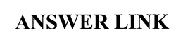 ANSWER LINK trademark