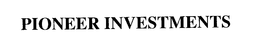 PIONEER INVESTMENTS trademark