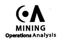 A MINING OPERATION ANALYSIS trademark