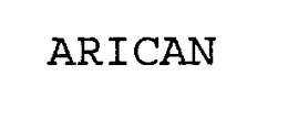ARICAN trademark