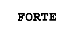 FORTE trademark