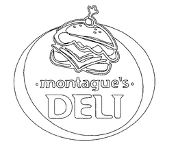 MONTAGUE'S DELI trademark