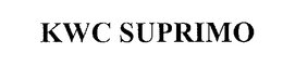 KWC SUPRIMO trademark