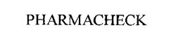 PHARMACHECK trademark