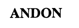ANDON trademark