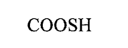 COOSH trademark