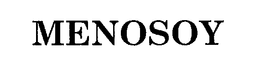 MENOSOY trademark