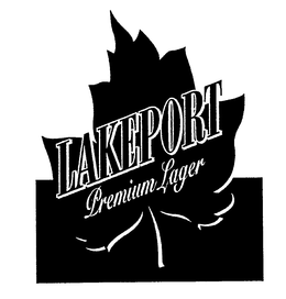 LAKEPORT PREMIUM LAGER trademark