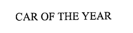 CAR OF THE YEAR trademark