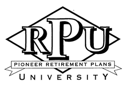 RPU PIONEER RETIREMENT PLANS UNIVERSITY trademark