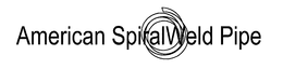 AMERICAN SPIRALWELD PIPE trademark