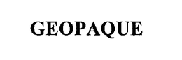 GEOPAQUE trademark