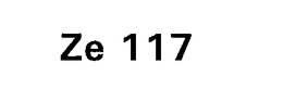 ZE 117 trademark