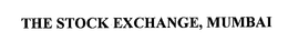 THE STOCK EXCHANGE, MUMBAI trademark
