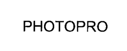 PHOTOPRO trademark