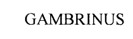 GAMBRINUS trademark