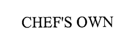 CHEF'S OWN trademark