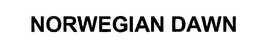 NORWEGIAN DAWN trademark