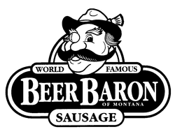 WORLD FAMOUS BEER BARON SAUSAGE OF MONTANA trademark