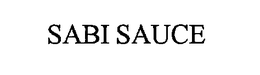 SABI SAUCE trademark