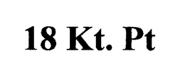 18 KT. PT trademark