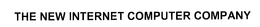 THE NEW INTERNET COMPUTER COMPANY trademark
