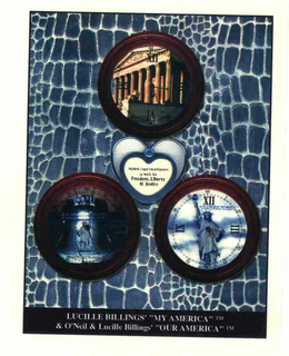 LUCILLE BILLINGS' "MYAMERICA" & O'NEIL & LUCILLE BILLINGS' "OUR AMERICA" trademark