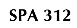 SPA 312 trademark