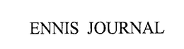 ENNIS JOURNAL trademark