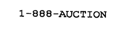 1-888-AUCTION trademark