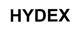 HYDEX trademark