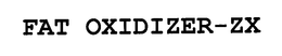 FAT OXIDIZER-ZX trademark
