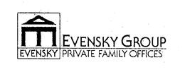 EVENSKY GROUP PRIVATE FAMILY OFFICES trademark