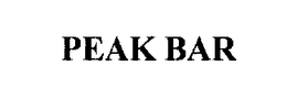 PEAK BAR trademark