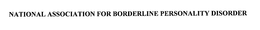 NATIONAL ASSOCIATION FOR BORDERLINE PERSONALITY DISORDER trademark