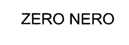 ZERO NERO trademark