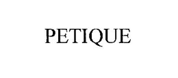 PETIQUE trademark
