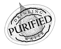 PURIFIED DRINKING WATER trademark