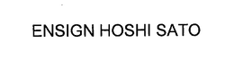 ENSIGN HOSHI SATO trademark