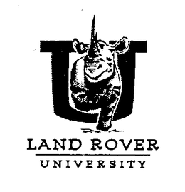 U LAND ROVER UNIVERSITY trademark