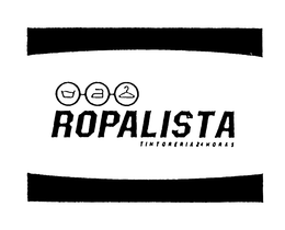 ROPALISTA TINTORERIA 24 HORAS trademark