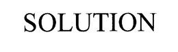 SOLUTION trademark