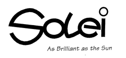 SOLEI AS BRILLIANT AS THE SUN trademark