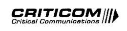 CRITICOM CRITICAL COMMUNICATIONS trademark