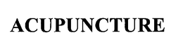 ACUPUNCTURE trademark