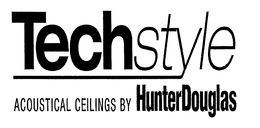 TECHSTYLE ACOUSTICAL CEILINGS BY HUNTERDOUGLAS trademark