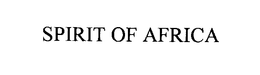 SPIRIT OF AFRICA trademark