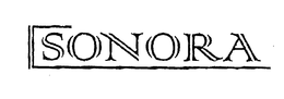 SONORA trademark